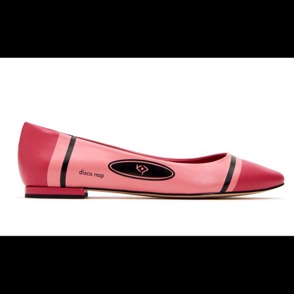 Red Crayon Flats 7.5 - Katy Perry Collection - Picture 1 of 3